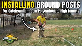 How to install ground posts