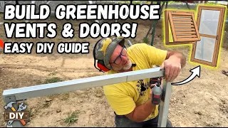 How to build doors and vents